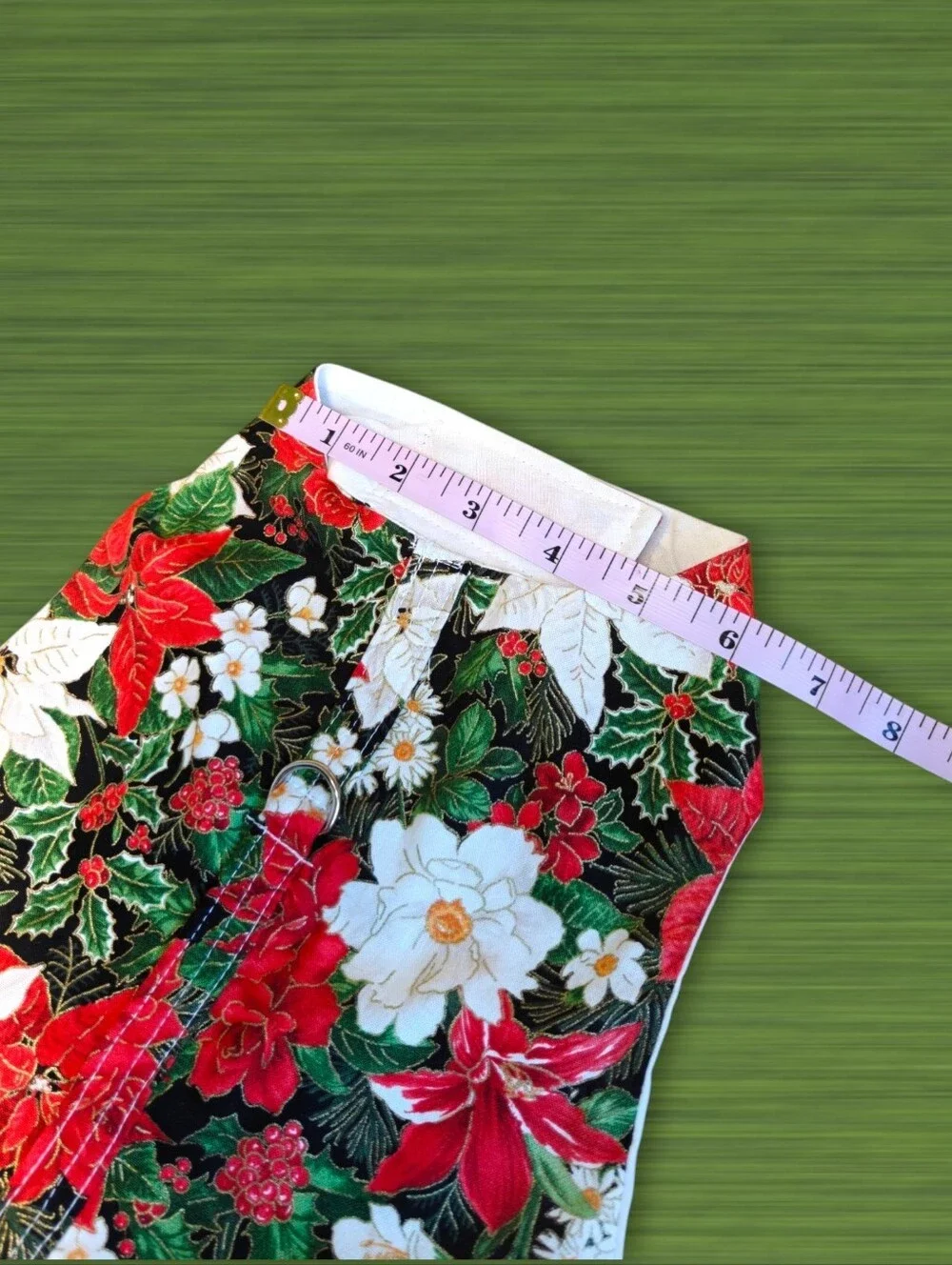 COZYPETZ Christmas Poinsettia Floral Dog Dress